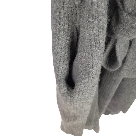 Lunya Chunky Wool Knit Cardigan Long Sweater Belted Robe Cozy XS/S - Picture 8 of 11